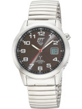 ETT Eco Tech Time EGS-11712-22Z Mens Watch Radio-controlled Solar Drive Basic 41mm 5ATM