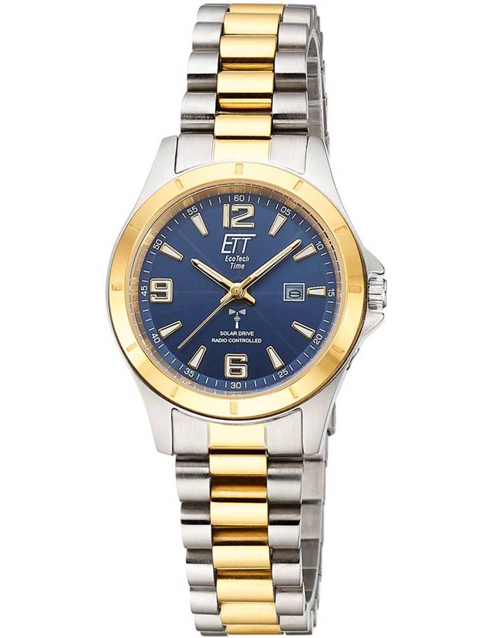 ETT Eco Tech Time ELS-11677-32M Ladies Watch Solar Radio Gobi Lady 32mm 5ATM