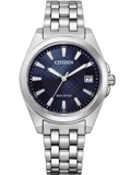 Citizen Eco-Drive Sport Roloi Iliakis Energias me Asimi Metalliko Brasele EO1210-83L