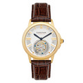 Thomas Earnshaw Disraeli Tourbillon Roloi Aftomato me Kafe Dermatino Louraki ES-8239-03