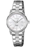 Citizen Elegance Roloi Batarias me Asimi Metalliko Brasele EU6070-51D