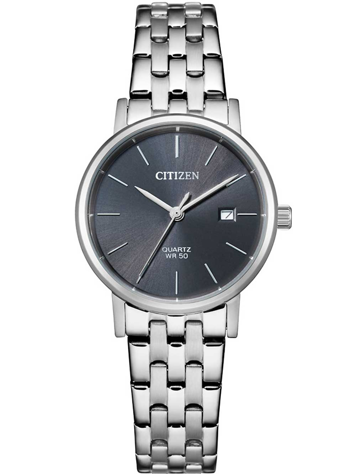 Citizen Sport Roloi Batarias me Asimi Metalliko Brasele EU6090-54H