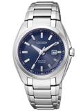 Citizen Eco-Drive Super-Titanium Roloi Iliakis Energias me Asimi Metalliko Brasele EW2210-53L