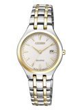 Citizen Elegance Roloi Iliakis Energias me Xruso / Asimi Metalliko Brasele EW2484-82B