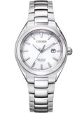 Citizen Eco-Drive Titanium Roloi Iliakis Energias me Asimi Metalliko Brasele EW2610-80A
