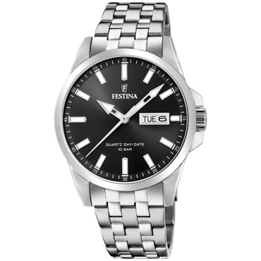 Festina F20357/4 Classic Day-Date Men's Watch 41mm 10ATM