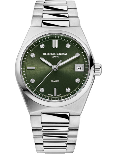 Frederique Constant Highlife Ρολόι Μπαταρίας με Ασημί Μεταλλικό Μπρασελέ FC-240GRD2NH6B