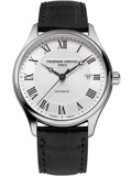 Frederique Constant Classic Roloi Aftomato me Mavro Dermatino Louraki FC-303MC5B6