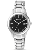 Citizen Eco-Drive Sports Roloi Iliakis Energias me Asimi Metalliko Brasele FE1081-59E