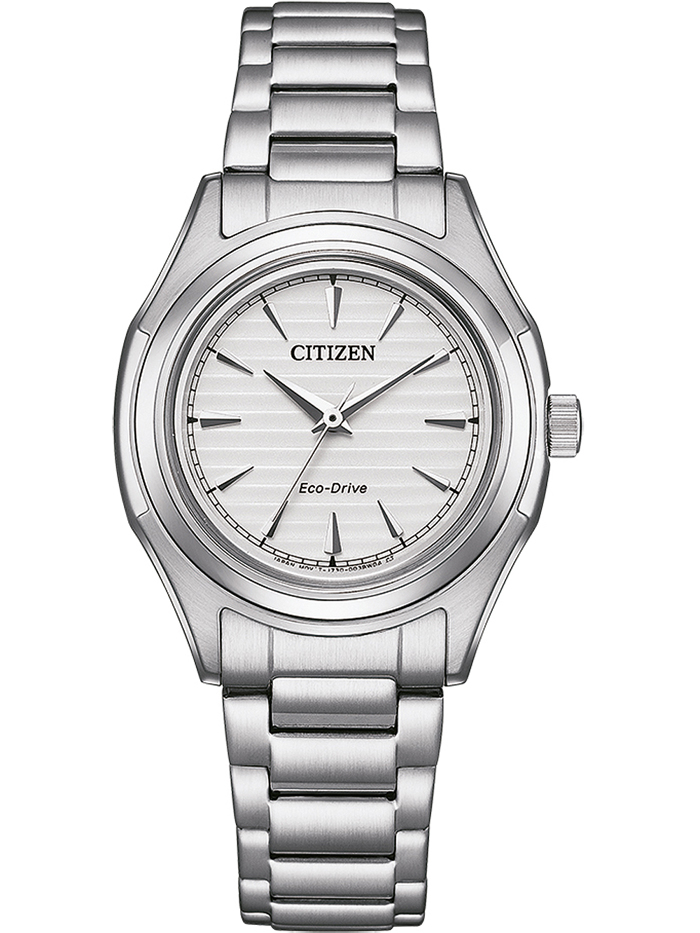 Citizen Eco-Drive Roloi Iliakis Energias me Asimi Metalliko Brasele FE2110-81A