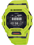 Casio G-Shock Smartwatch Roloi Batarias me Laxani Kaoutsouk Louraki GBD-200-9ER