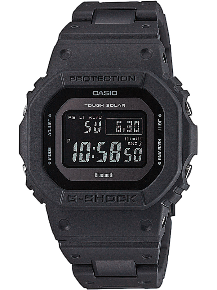 Casio G-Shock Smartwatch Roloi Iliakis Energias me Mavro Kaoutsouk Louraki GW-B5600BC-1BER