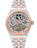 Ingersoll The Broadway Dual Time Roloi Aftomato me Roz Xruso / Asimi Metalliko Brasele I12906