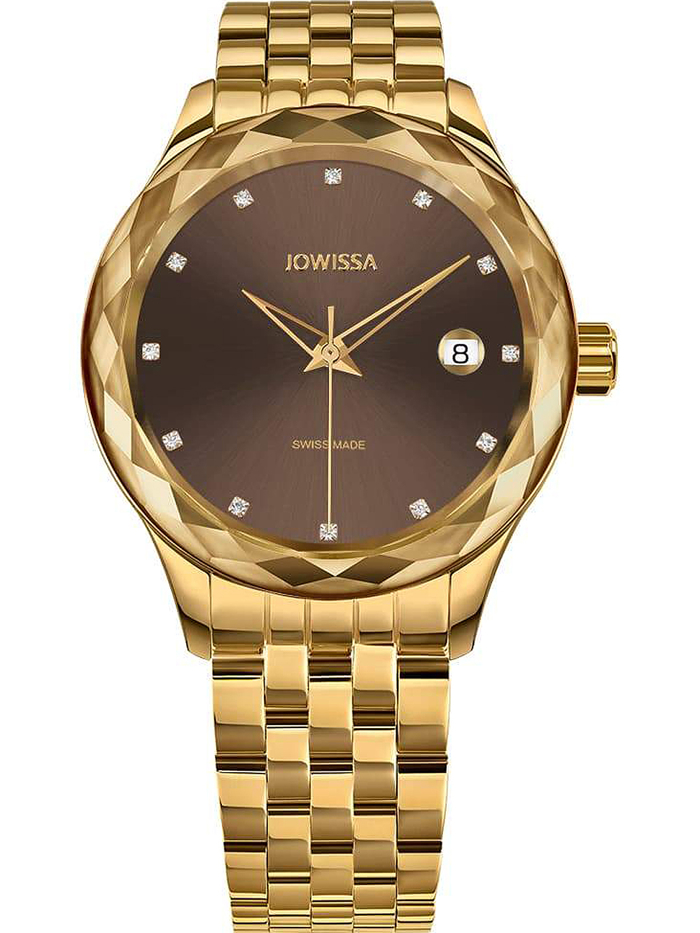 Jowissa Tiro Roloi Batarias me Xruso Metalliko Brasele J6.238.M