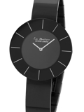 Jacques Lemans La Passion Roloi Batarias me Mavro Metalliko Brasele LP-128E