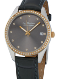 Jacques Lemans La Passion Roloi Batarias me Ggri Dermatino Louraki LP-133C