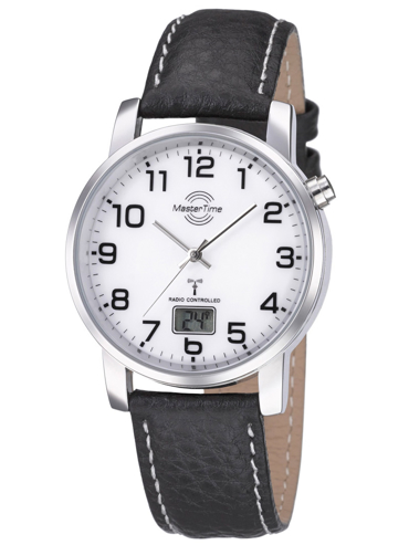Master Time MTGA-10294-12L Radio Controlled Basic Series Men's 41mm 3ATM