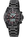 Master Time MTGA-10921-22M Mens Watch Radio World Timer 44mm 5ATM