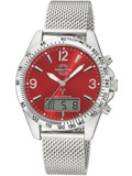 Master Time MTGA-10962-82M Mens Watch Sporty Big Date Chronograph 42mm 5ATM