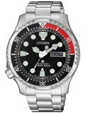 Citizen Promaster Diver Roloi Aftomato me Asimi Metalliko Brasele NY0085-86E