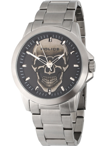 Police Flick Ρολόι Μπαταρίας με Ασημί Μεταλλικό Μπρασελέ PEWJG2194803