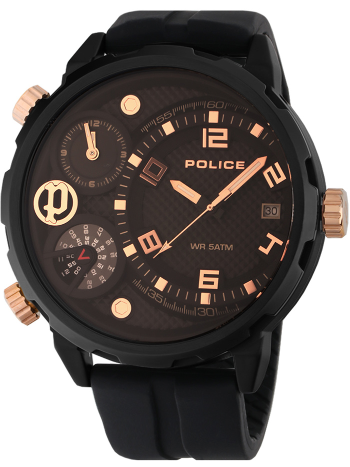 Police Ray Roloi Batarias me Mavro Kaoutsouk Louraki PEWJN2195301