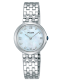 Pulsar Classic Roloi Batarias me Asimi Metalliko Brasele PM2243X1
