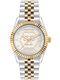 Philipp Plein Street Couture Roloi Batarias me Xruso / Asimi Metalliko Brasele PW2BA0323
