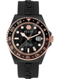 Philipp Plein Hyper Sport Roloi Batarias me Mavro Kaoutsouk Louraki PWYBA0823