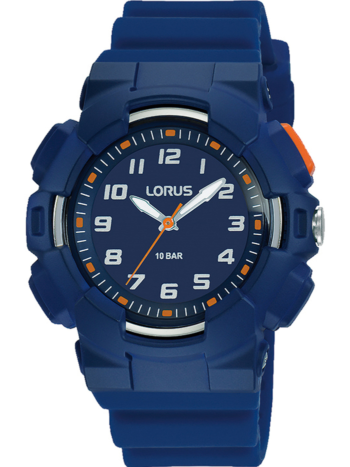 Lorus Roloi Batarias me Ble Kaoutsouk Louraki R2349NX9