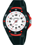 Lorus Roloi Batarias me Mavro Kaoutsouk Louraki R2377NX9