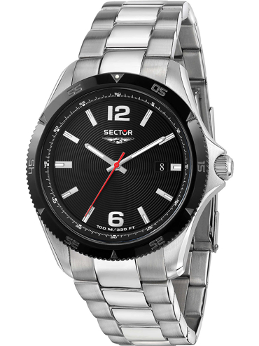 Sector series 650 Ρολόι Μπαταρίας με Ασημί Μεταλλικό Μπρασελέ R3253231002