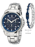Maserati R8851121016 Successo Chronograph 44mm 5ATM