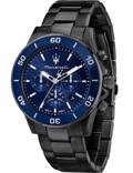 Maserati Competizione Roloi Xronogafos Batarias me Mavro Metalliko Brasele R8873600005