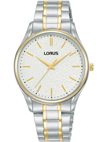 Lorus Classic Ρολόι Μπαταρίας με Χρυσό / Ασημί Μεταλλικό Μπρασελέ RG218WX9