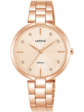 Lorus Roloi Batarias me Roz Xruso Metalliko Brasele RG240VX9