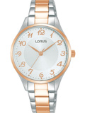 Lorus Roloi Batarias me Roz Xruso / Asimi Metalliko Brasele RG272VX9