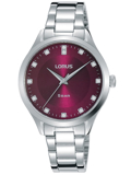 Lorus Classic Roloi Batarias me Asimi Metalliko Brasele RG297QX9