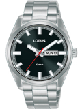 Lorus Sport Roloi Batarias me Asimi Metalliko Brasele RH347AX9