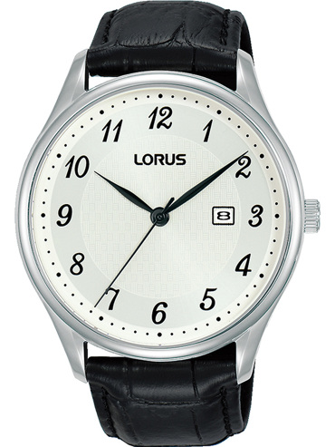 Lorus Classic Ρολόι Μπαταρίας με Μαύρο Δερμάτινο Λουράκι RH913PX9