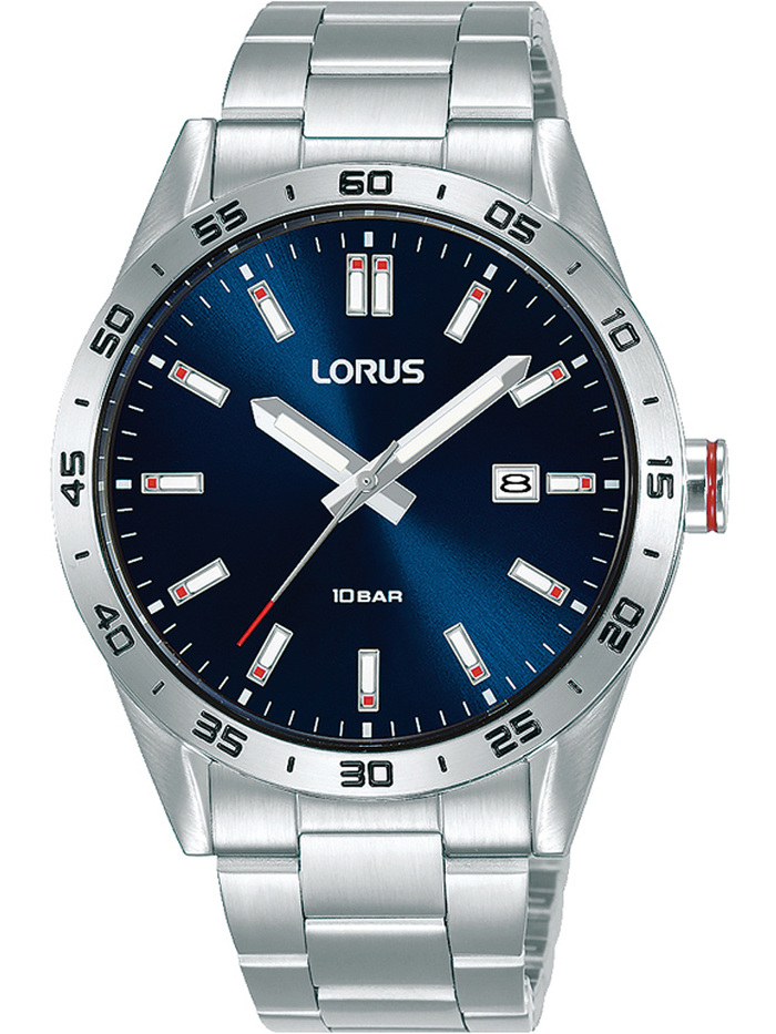 Lorus Roloi Batarias me Asimi Metalliko Brasele RH961NX9