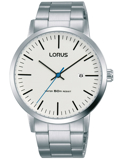 Lorus Classic Roloi Batarias me Asimi Metalliko Brasele RH991JX9