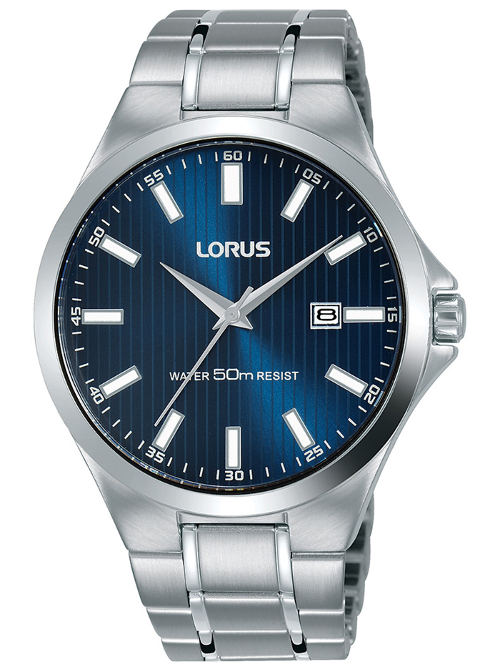 Lorus Classic Roloi Batarias me Asimi Metalliko Brasele RH993KX9