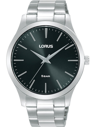 Lorus Ρολόι Μπαταρίας με Ασημί Μεταλλικό Μπρασελέ RRX63HX9