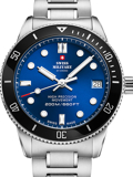 Swiss Military by Chrono Diver Roloi Batarias me Asimi Metalliko Brasele SM34089.02