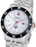 Swiss Military Hanowa Flagship X Roloi Batarias me Asimi Metalliko Brasele SMWGH2100601