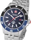 Swiss Military Hanowa Flagship X Roloi Batarias me Asimi Metalliko Brasele SMWGH2100603