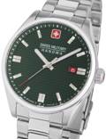 Swiss Military Hanowa Roadrunner Roloi Batarias me Asimi Metalliko Brasele SMWGH2200105