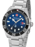 Swiss Military Hanowa Offshore Diver II Roloi Batarias me Asimi Metalliko Brasele SMWGH2200302