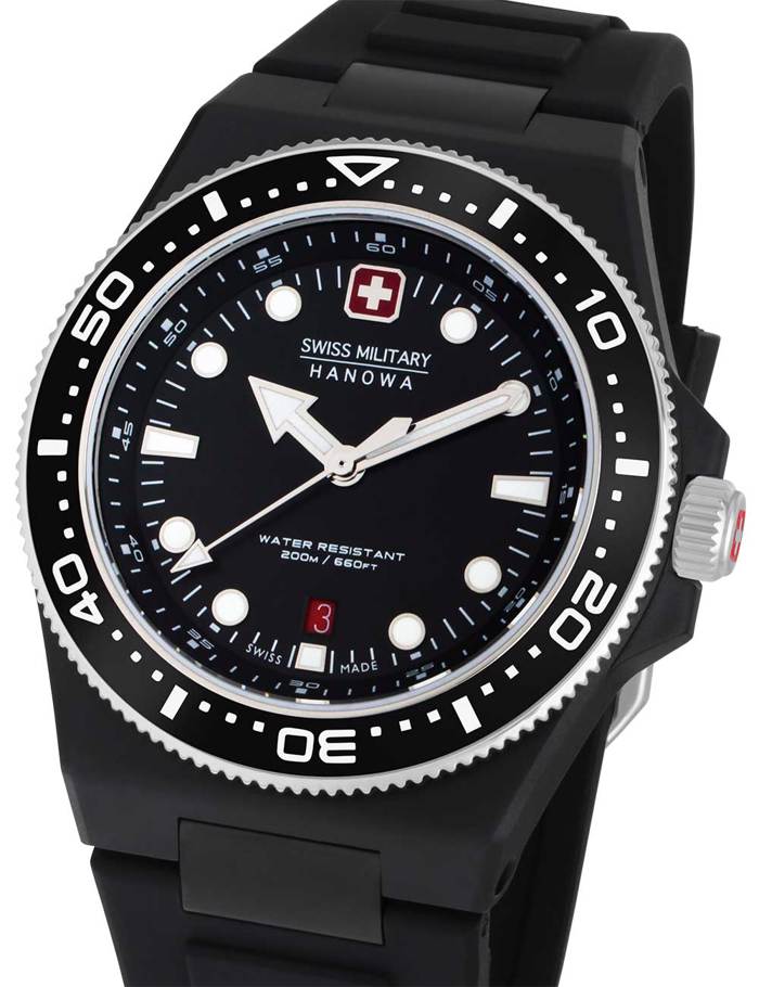 Swiss Military Hanowa SMWGN0001180 Ocean Pioneer Mens Watch 45mm 20ATM